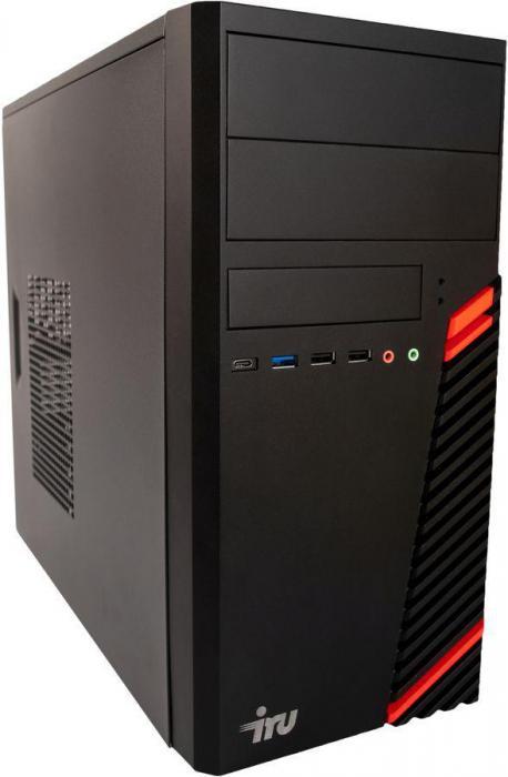 Компьютер iRU Home 310H6SM, Intel Core i3 12100, DDR4 16ГБ, 256ГБ(SSD), Intel UHD Graphics 730, Free DOS, - фото 5 - id-p204023803