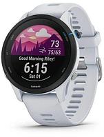 Смарт-часы Garmin Forerunner 255, 33мм, 1.3", белый / белый [010-02641-31]