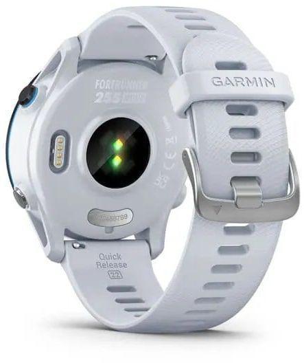 Смарт-часы Garmin Forerunner 255, 33мм, 1.3", белый / белый [010-02641-31] - фото 3 - id-p208685252