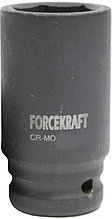 Головка ударная глубокая 3/4" 60мм 6-гранная FORCEKRAFT FK-46510060