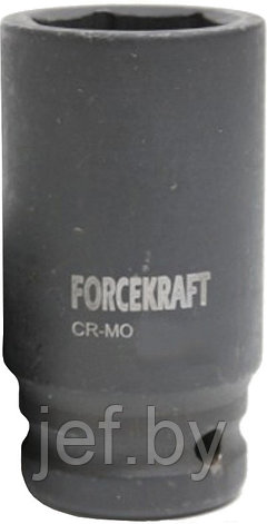 Головка ударная глубокая 3/4" 60мм 6-гранная FORCEKRAFT FK-46510060, фото 2