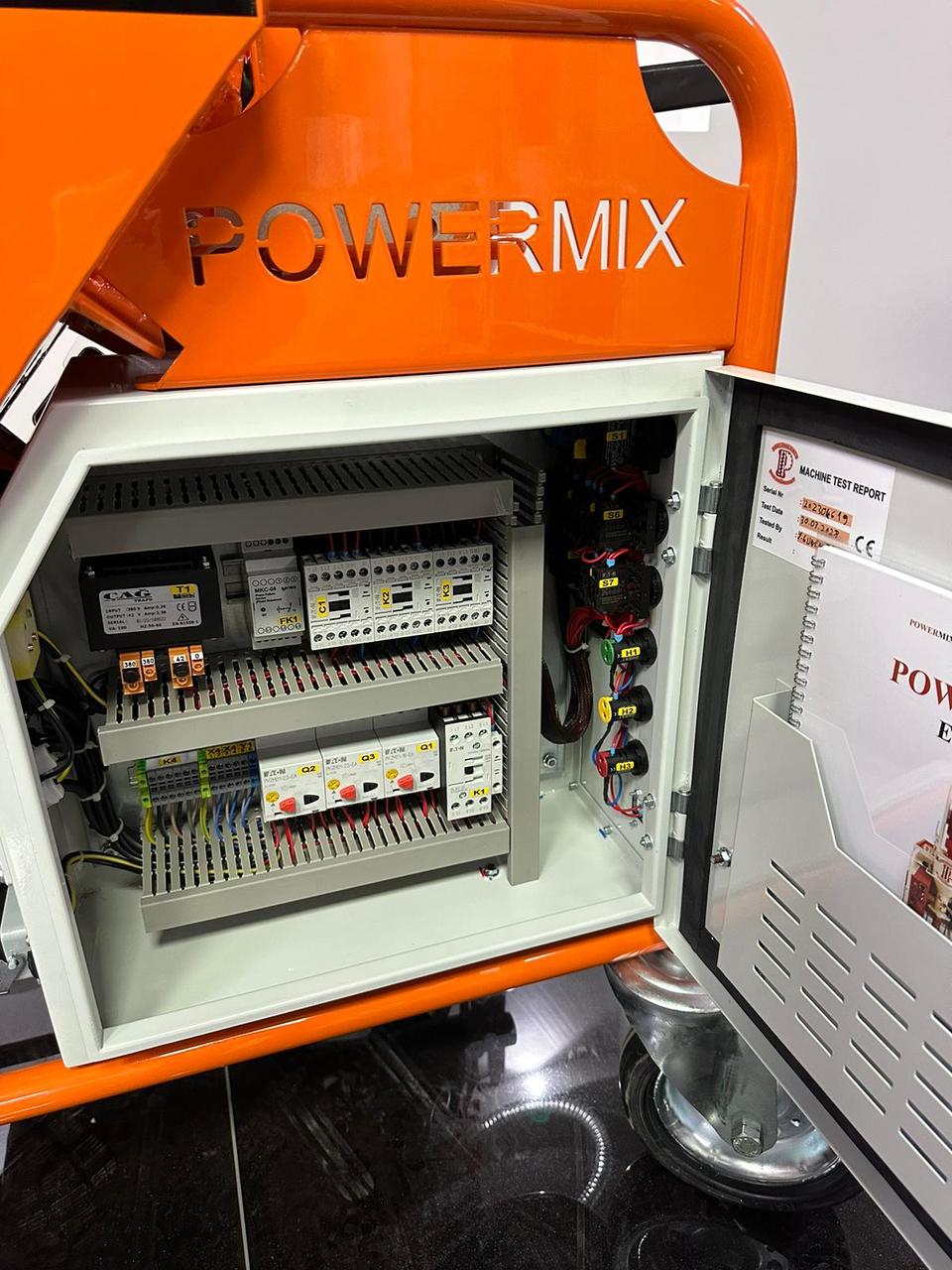 Штукатурная станция PowerMix EURO 380v Турция - фото 9 - id-p208731240