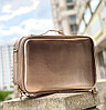 Сумка кейс для косметики "MADELLA ", цвет бронза, размер 34 см, фото 6