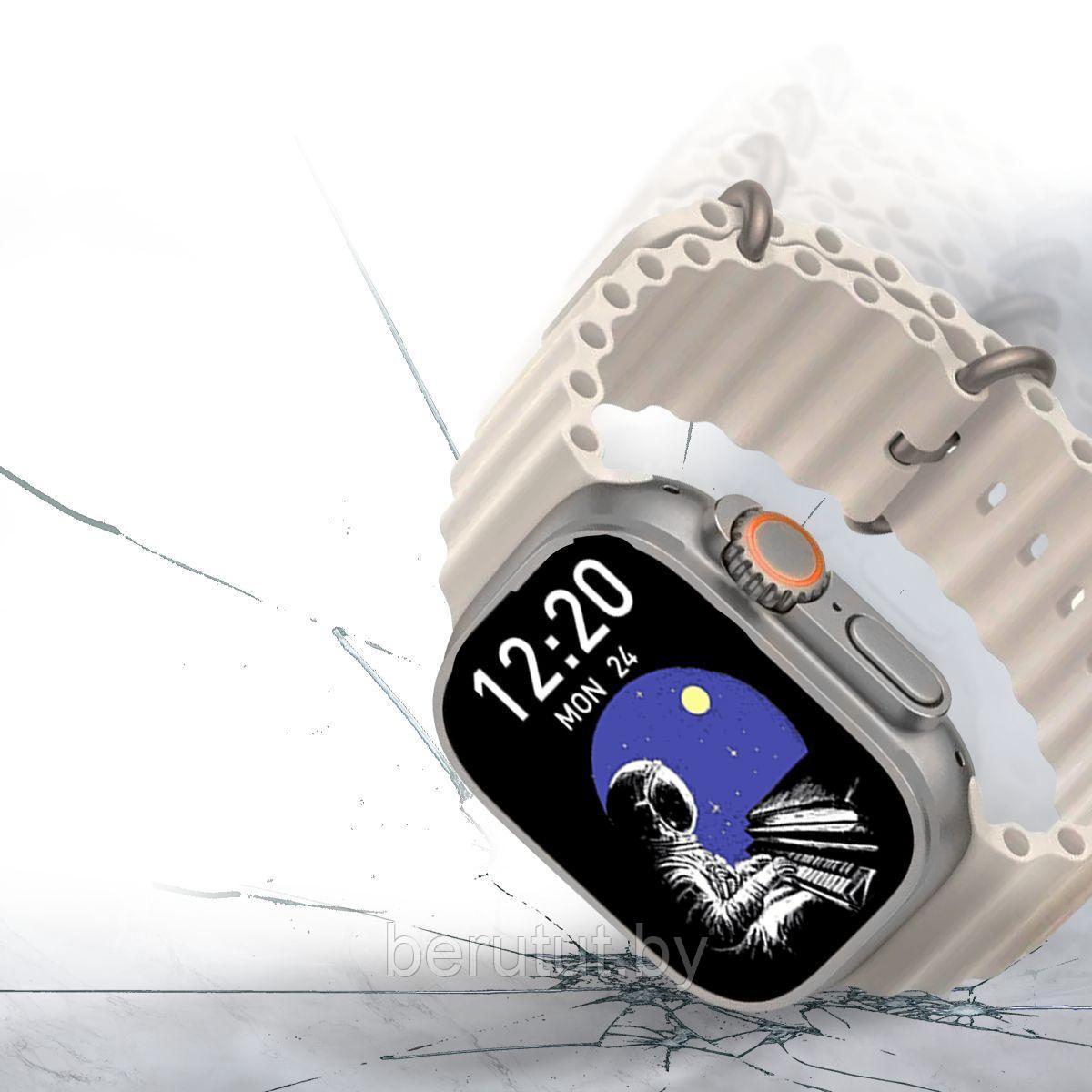 Смарт часы умные Smart Watch X8 Ultra Серые - фото 6 - id-p208731342