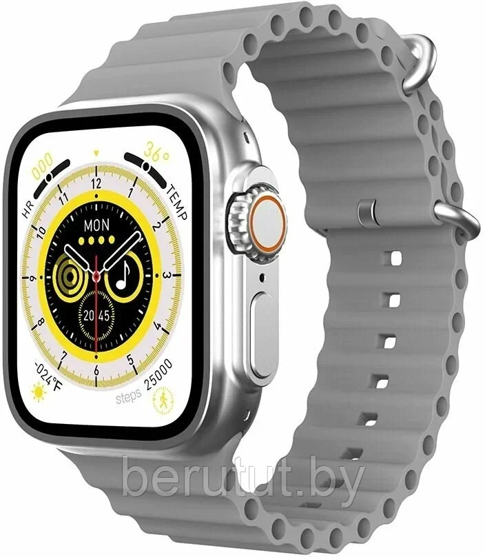Смарт часы умные Smart Watch X8 Ultra Серые - фото 2 - id-p208731342