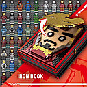Конструктор Книга Железного Человека, 55 фигурок, King 3301, 2009 дет., Марвел, фото 8
