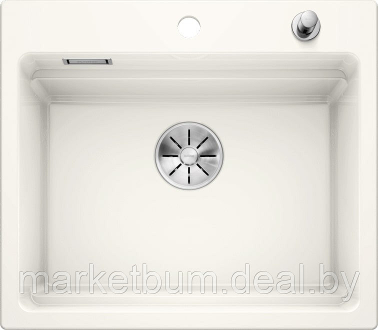 Кухонная мойка Blanco Etagon 6 (глянцевый белый, с отводной арматурой InFino®) - фото 1 - id-p208733236