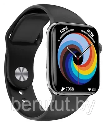 Смарт часы умные Smart Watch Mivo MV7 PLUS Чёрные - фото 2 - id-p208733255