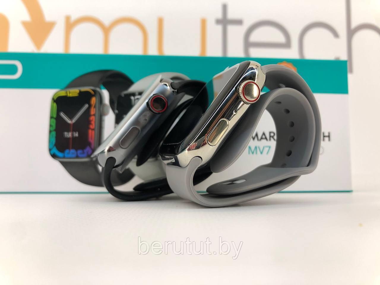 Смарт часы умные Smart Watch Mivo MV7 PLUS Чёрные - фото 9 - id-p208733255