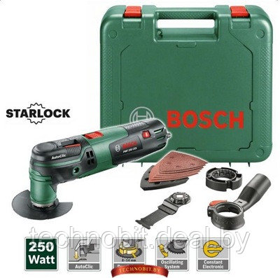 Многофункциональный инструмент Bosch PMF 250 CES (0603102120) - фото 1 - id-p162641070