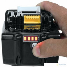 Комплект аккумулятор 18.0 в bl1850b 2 шт + зарядное устройство dc18rc MAKITA 198311-6, фото 3