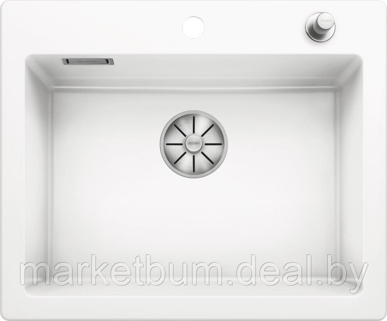 Кухонная мойка Blanco Palona 6 (глянцевый белый, с отводной арматурой InFino®) - фото 1 - id-p208733683