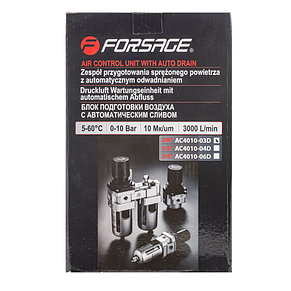 Блок подготовки воздуха 3/8" FORSAGE F-AC4010-03D, фото 2