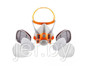 Jeta Safety J-SET 6500 Полумаска с фильтрами 6510 А1 с предфильтрами и с держателями (комплект для защиты