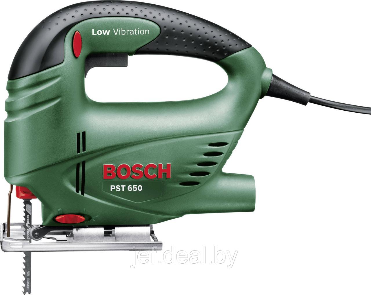 Лобзик электрический PST 650 в чемодане BOSCH 06033A0700 - фото 1 - id-p208734093