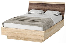 Кровать Соната КРС-1600 с ПМ сонома/сакраменто