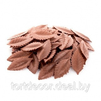Вафельные листья коричневые 25 шт - фото 1 - id-p208734861