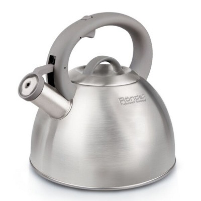 Чайник со свистком Rondell RDS-434 Balance (серый) - фото 1 - id-p208738639