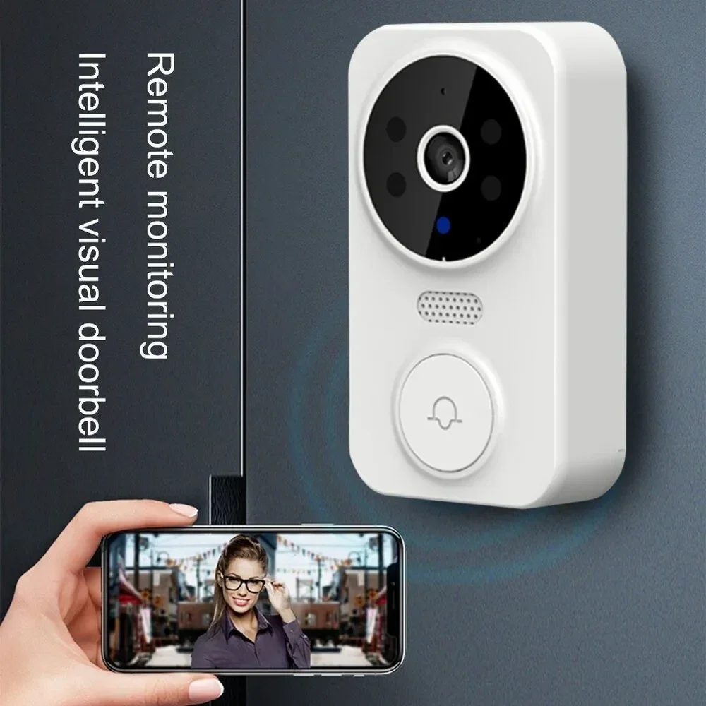 Умный беспроводной видеоглазок Mini DOORBELL Wi-Fi управление - фото 6 - id-p204485848