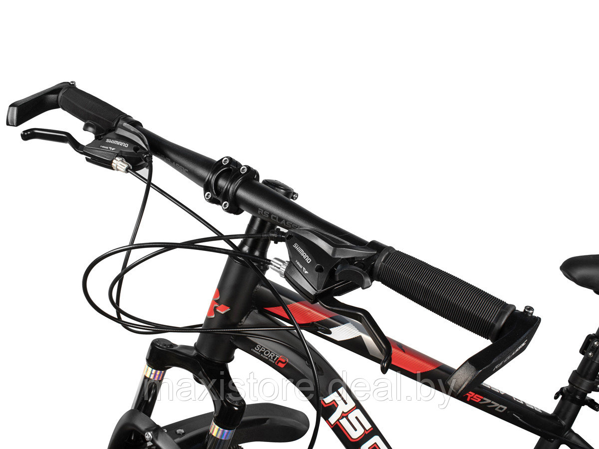 Горный велосипед RS Classic 26" (черный/красный) - фото 7 - id-p123218686