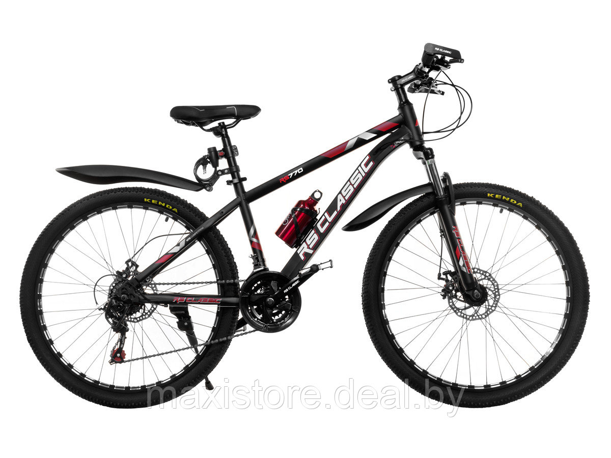 Горный велосипед RS Classic 26" (черный/красный) - фото 1 - id-p123218686