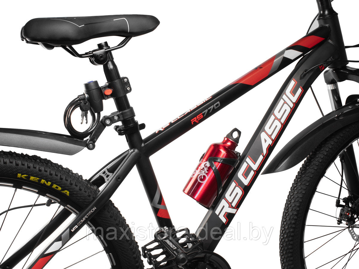 Горный велосипед RS Classic 26" (черный/красный) - фото 6 - id-p123218686