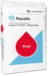 Удобрение Еврохим Аквалис Aqualis 6:14:35 + 2 Mg + микро, 25 кг