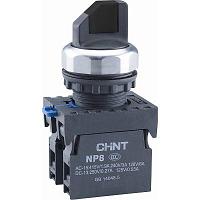 Переключатель NP8-20X/312 черный (3 пол. с фикс.) IP65 CHINT