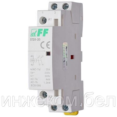 Контактор модульный ST25-11 2Р 25А (1NO+1NC)
