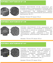 Коробка монтажная К71-00