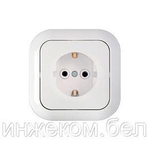 Розетка РС 16-227 1 мест. с з/к IP20 "Гармония"
