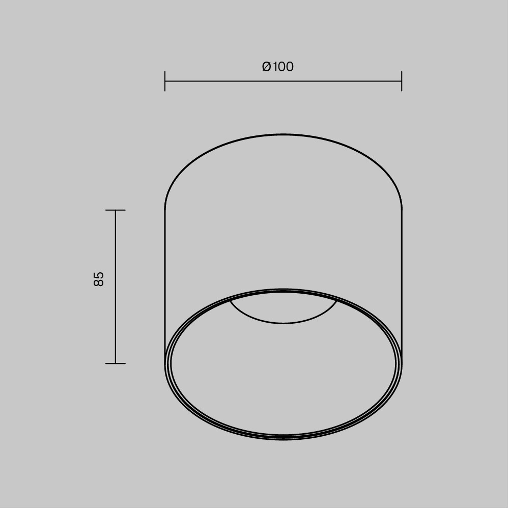 Потолочный светильник Alfa LED 4000K 1x15Вт 60° Dim Triac - фото 3 - id-p208756751