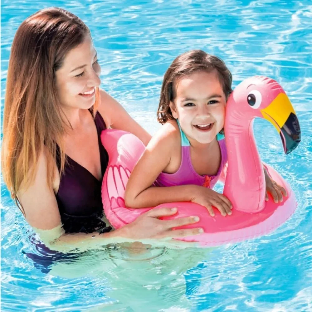 Круг для плавания детский Фламинго