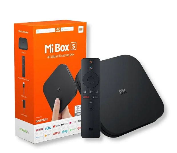 Смарт-приставка Xiaomi Mi Box S 4K MDZ-22-AG (международная версия) - фото 1 - id-p208756833