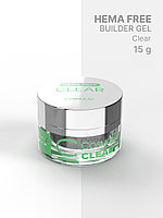 Гель для наращивания CosmoLac Builder Gel HEMA FREE Clear 15 г