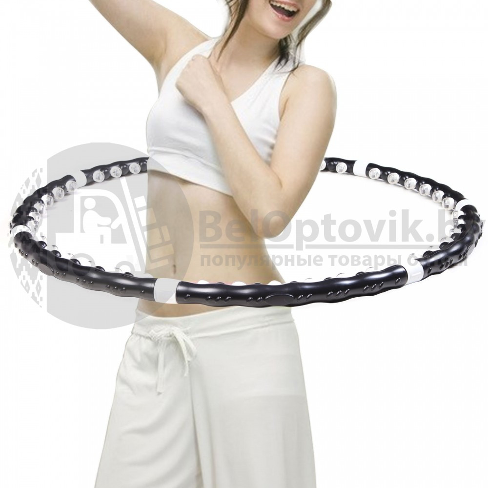 Магнитный массажный обруч-хулахуп Massaging Hoop Exerciser - фото 3 - id-p208756926