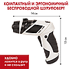 Шуруповерт X-Power Cordless Screwdriver на батарейках с набором бит KCS-616, фото 4