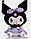 Детская мягкая игрушка Kuromi Куроми герои из мира Хеллоу Китти, мягкие плюшевые фигурки игрушки антистресс, фото 3