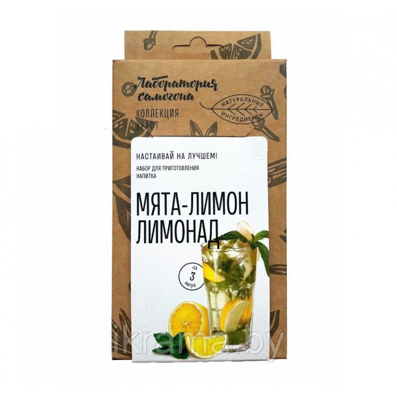 Набор для приготовления Мята-лимон лимонад 35 гр - фото 1 - id-p208757228