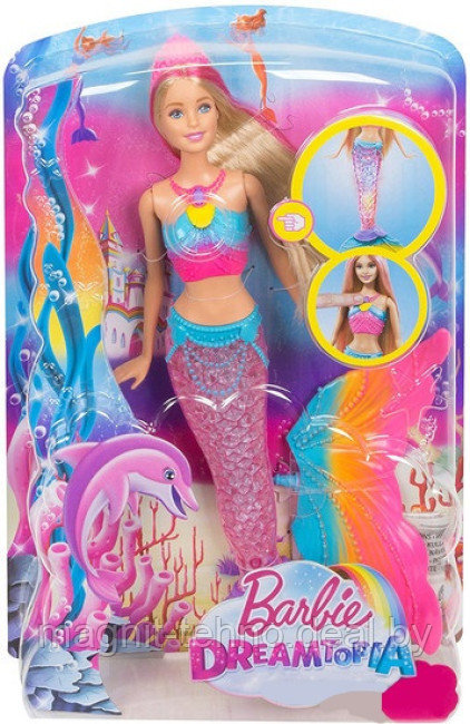 Кукла Barbie Rainbow Lights Mermaid DHC40 - фото 3 - id-p208757313