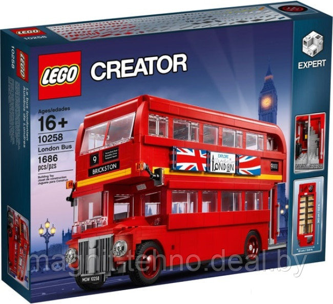 Конструктор LEGO Creator 10258 Лондонский автобус - фото 4 - id-p208757316