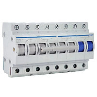 Переключатель I-0-II,63/3+N, 8-модулей Hager
