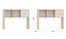 Система Стелс Полка-Надставка стола 120 Дуб сонома/Белый, фото 4