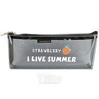 Пенал мягкий тубус "I live summer " ассорти Darvish DV-13258