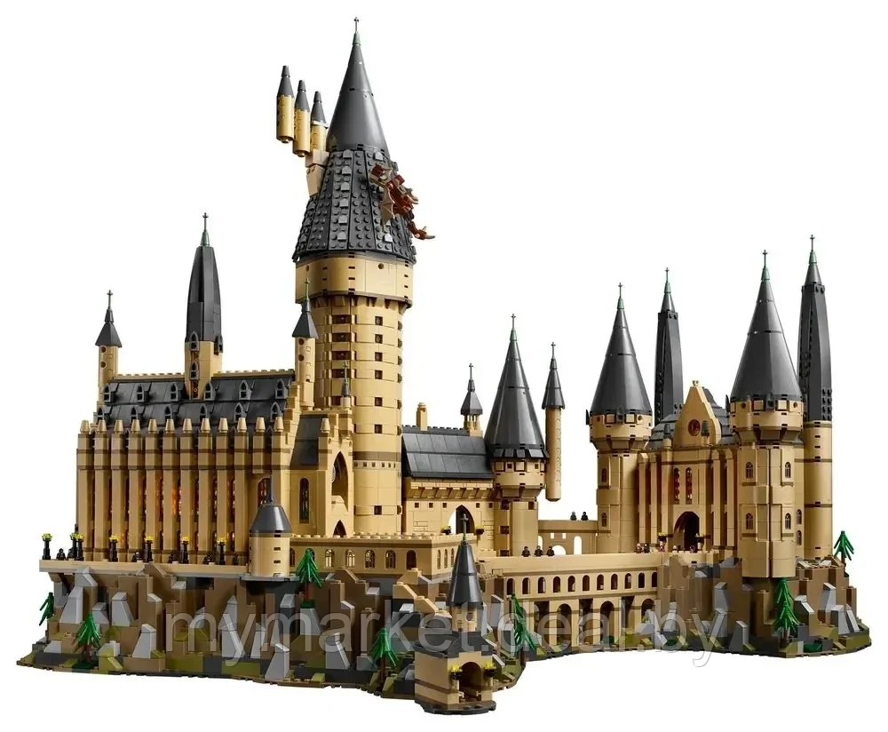 Конструктор Гарри Поттер (Harry Potter) Замок Хогвартса для мальчика и девочки, 6020 деталей - фото 4 - id-p208763739