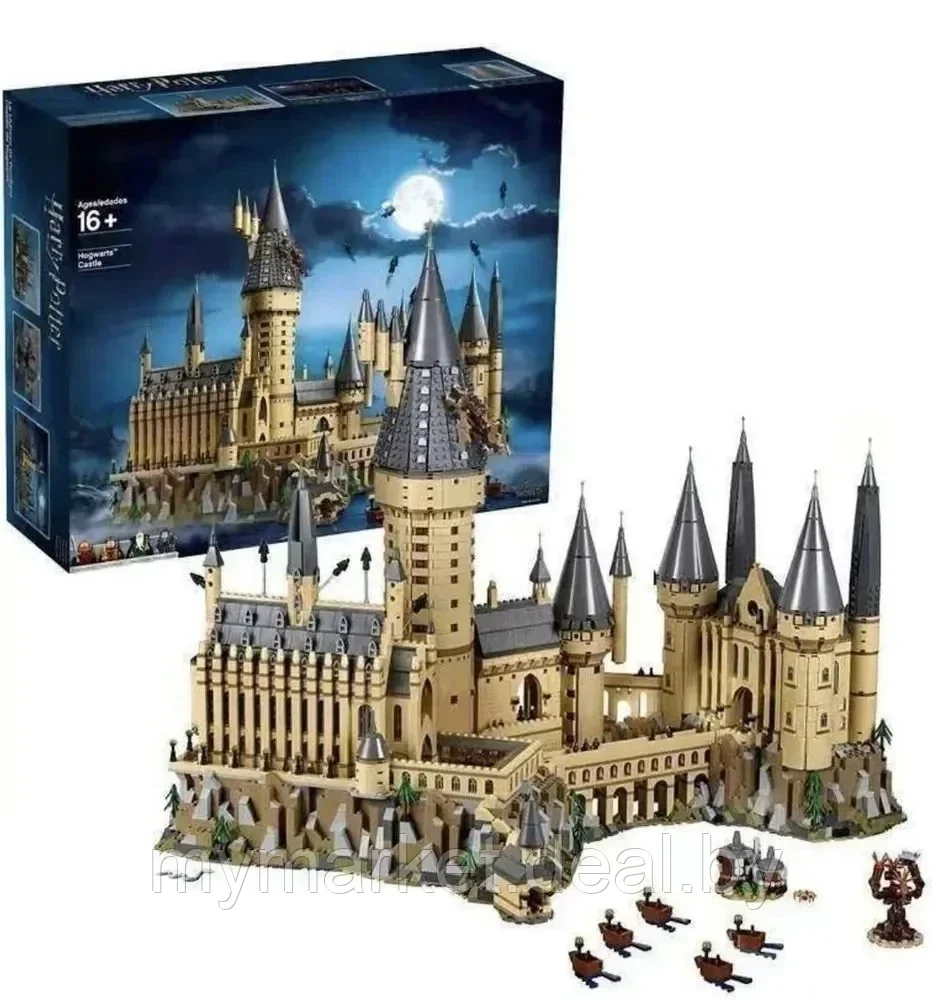 Конструктор Гарри Поттер (Harry Potter) Замок Хогвартса для мальчика и девочки, 6020 деталей - фото 5 - id-p208763739