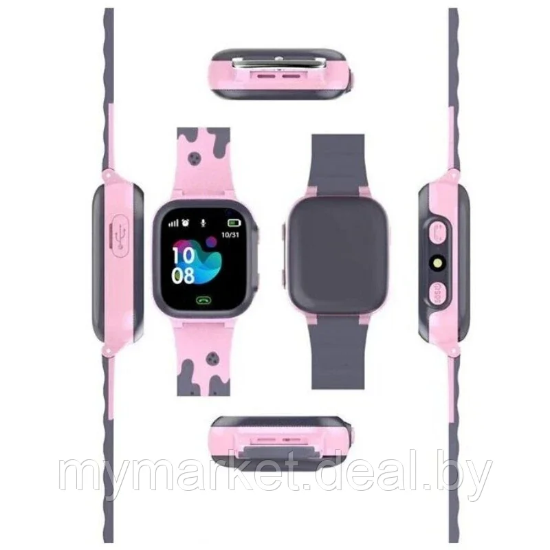 Смарт часы, умные детские смарт часы с GPS с камерой и SIM картой E07 - фото 9 - id-p208763866