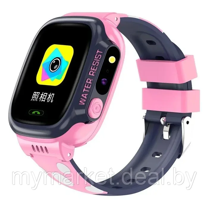 Смарт часы, умные детские смарт часы с GPS с камерой и SIM картой Smart Baby Watch Y92 - фото 1 - id-p208763873