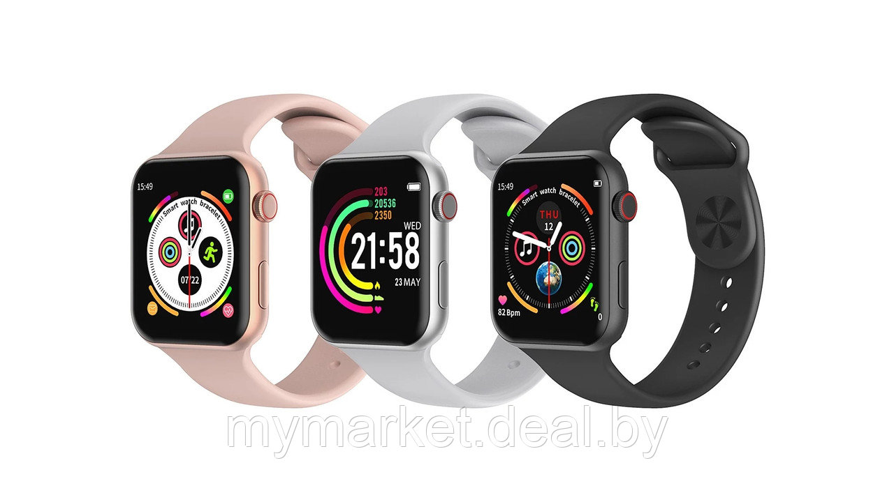 Умные смарт часы Smart Watch X8 Pro Розовые - фото 9 - id-p208763877