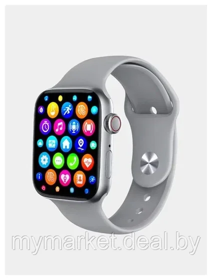 Умные смарт часы Smart Watch DT NO.1 Grey - фото 2 - id-p208763885